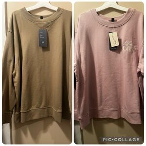 2- Crew Sweatshirts Size XXL